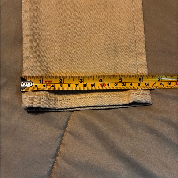 Lauren Ralph Lauren Women’s Modern Straight Tan Khaki Stretch Jeans Size 8P - Picture 13 of 13